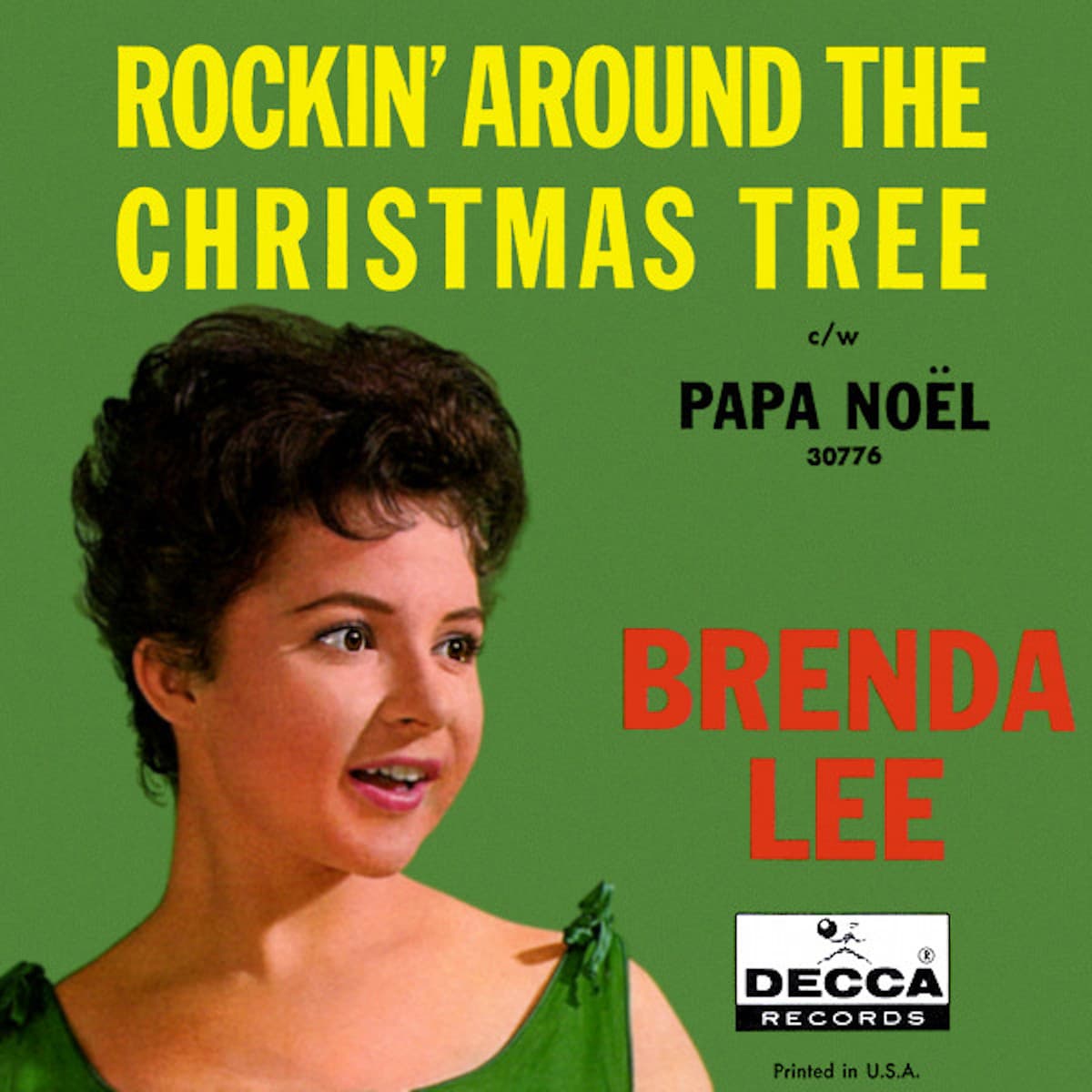 Rockin' Around the Christmas Tree single cover